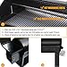 Z GRILLS Wood Pellet Grills & Smoker 700sq in 6-1 BBQ Grill with Electric Digital Controls for Outdoor Backyard-Bundle(Patio Cover)