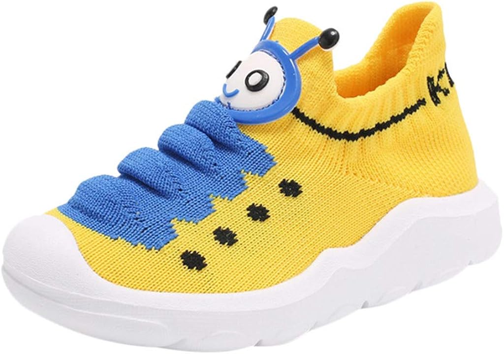 yellow infant shoes