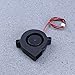 UEETEK 3D Printer Cooling Fan DC 12V for Cooler Heatsinks Black