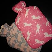 Bouillotte De Dessin Animé | Bouillotte Avec Housse En Polaire Douce