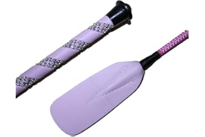 PRAIRIE HORSE SUPPLY Jump Bat 18 Inch Riding Crop Horse and Rhinestone Decorated Handle Color Choice: Black, Blue, Green, Fuchsia, Pink, Purple, Red, or Yellow