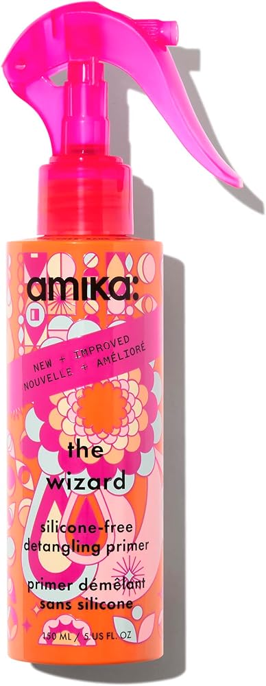 amika the wizard silicone-free detangling primer