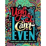 A Snarky Mandala Coloring Book: Mandalas? Meh: Midnight Edition