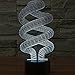 3D DNA Spiral Light by Playtime 123 is a Great Nightlight with a Soft Glow for Kids. These Lights Make Beautiful Gifts for Mom and Amazing Desk Lamps for Dad. Start enjoying your own 3d Light Today!
