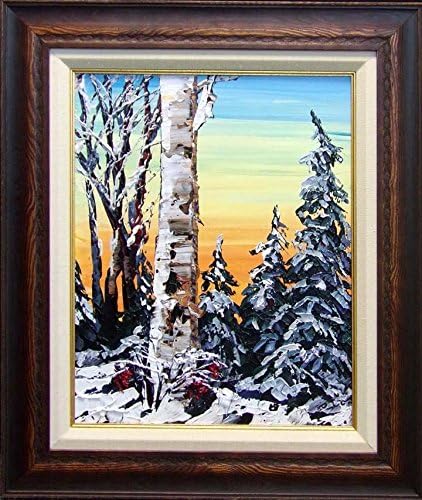 Amazon Com Untitled Winter Scene Maya Eventov Home Kitchen