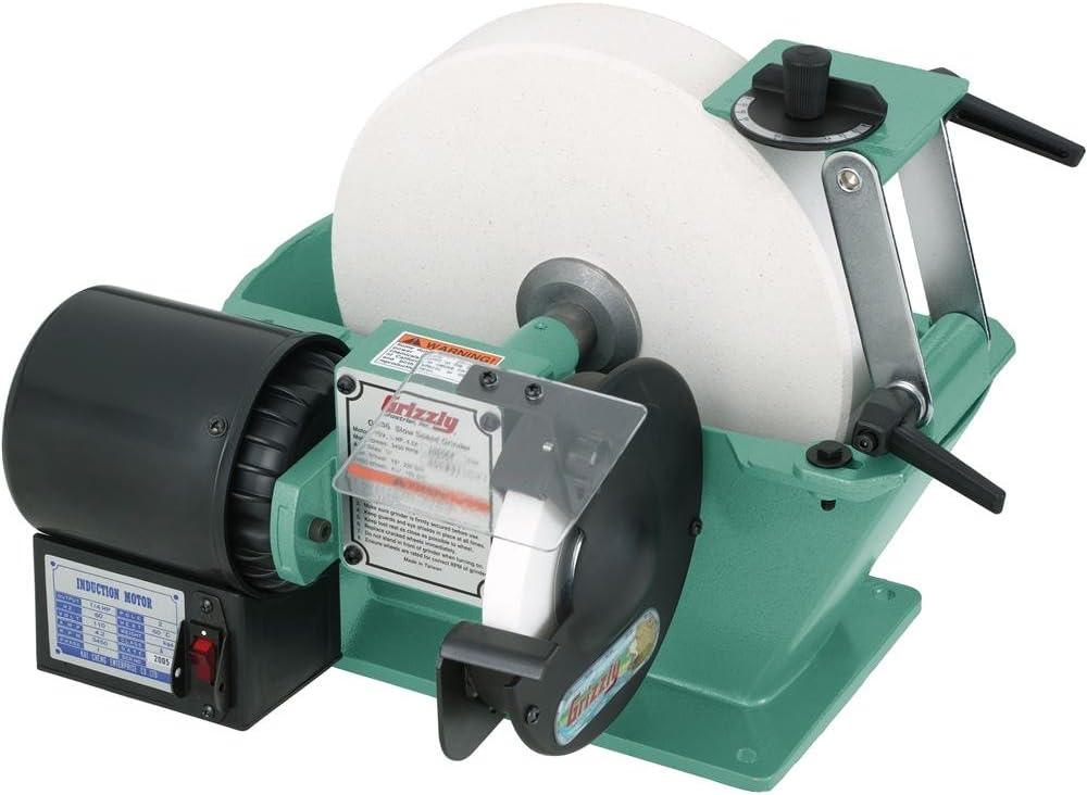 Grizzly G1036 SlowSpeed Grinder Amazon.co.uk DIY & Tools