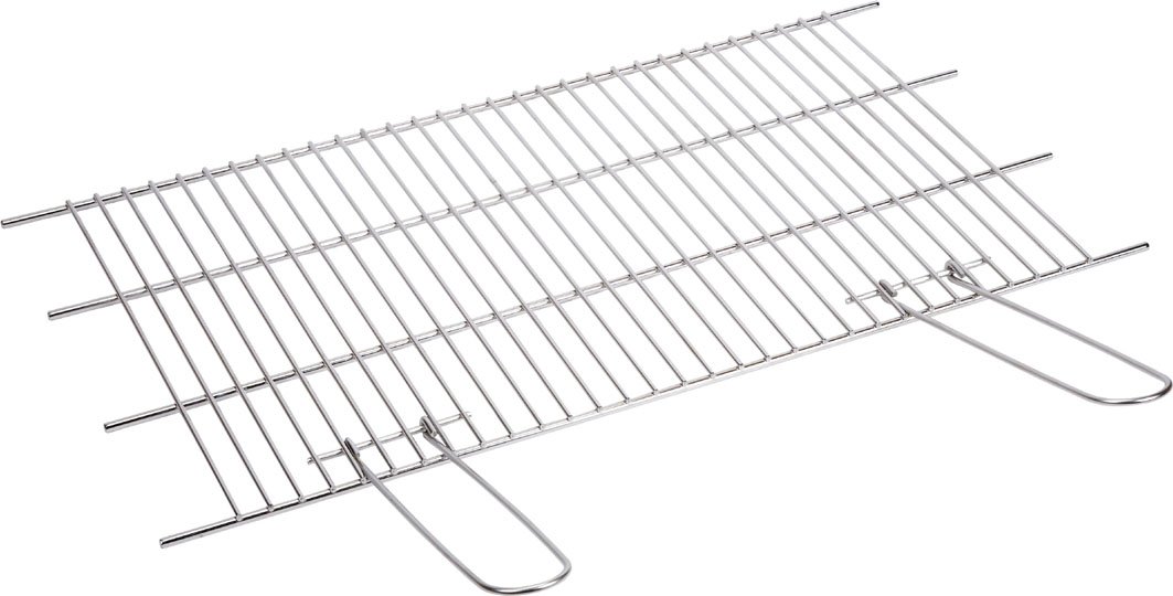 Imex The Fox 71655 โ Stainless Steel Barbecue Grill, 70 x 40 cm, Black