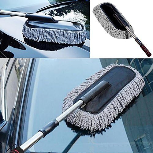 Beldaenova Microfiber Car Duster Cleaning Cloths Car Care Clean Brush Dusting Tool Microfibre Wax Polishing Detailing Towels Washing Cloths