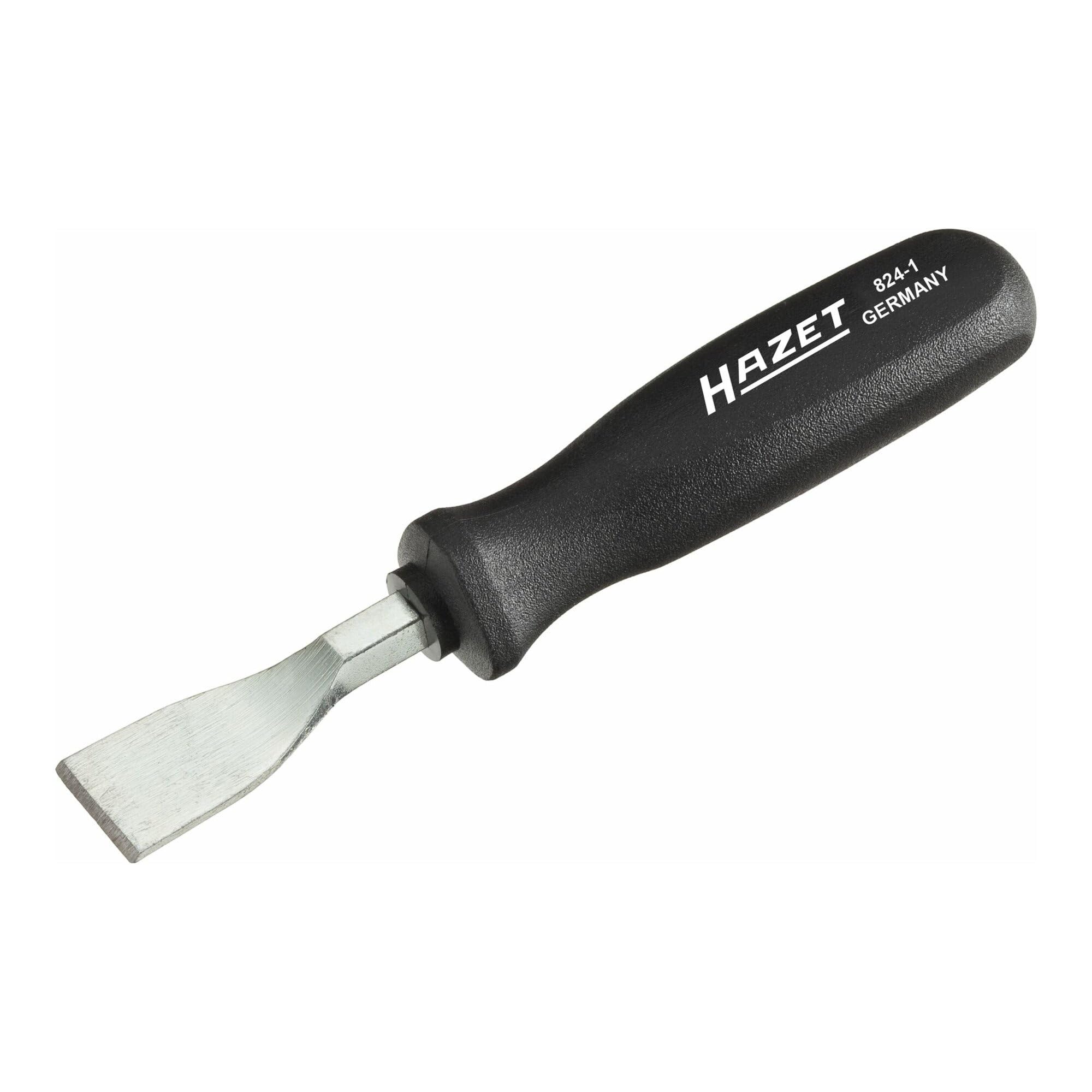 HAZET 824-1 Flat Profile Blunt Scraper - Galvanised