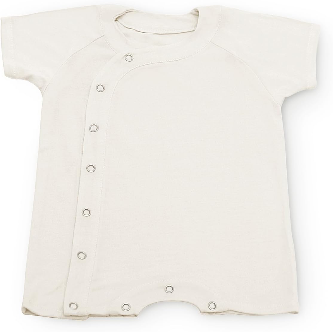 Lotus Springs Milk Jersey Short Sleeve Layette (12-18 mos, Cream)