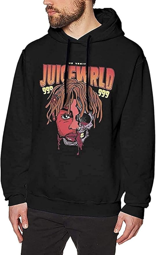 N/A Store Juice WRLD 999 Men's Hoodie Hooded Sweatshirt Amazon.co.uk Clothing