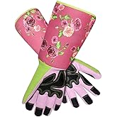 Megawodar Long Sleeve Gardening Gloves Pruning Thornproof Garden Gloves with Extra Long Forearm Protection for Gardener