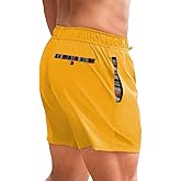 UK loees Mens Casual Shorts Elastic Waist Drawstring Summer Beach Shorts Quick Dry Sports Athletic Golf Shorts with Pockets