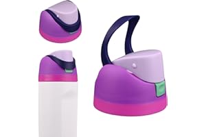 Moukiween Replacement Cap for Owala Freesip Bottle, One Button Water Bottle Top Lid Accessories Compatible with Owala Cup 16oz 24oz 32oz 40oz, BPA-Free, No Water Leakage, Magenta