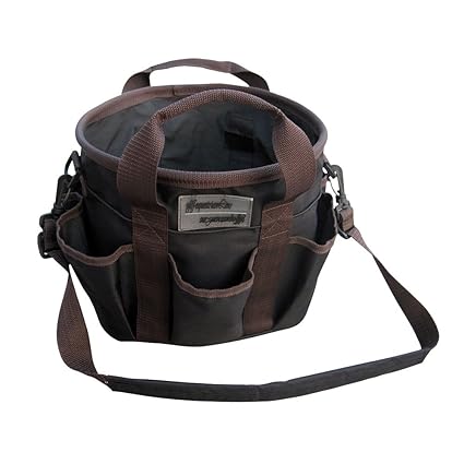 PFIFF 100501 Putztasche ohne Inhalt, Braun, 29 cm x 20 cm x 25 cm