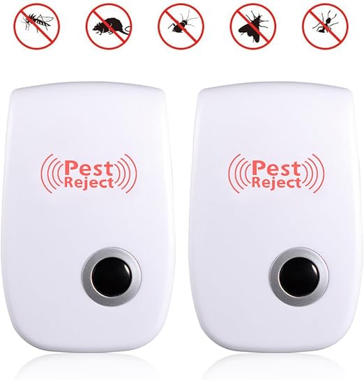 Amazon 害虫駆除 超音波 動物撃退器 蚊 超音波 ゴキブリ ネズミ駆除 超音波 2セット Diy 工具 ガーデン