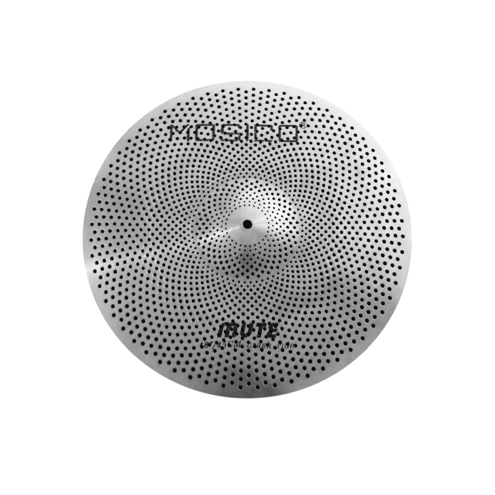 Low Volume Cymbal Pack Mute Cymbal Set 14'Hihats+16"Crash+18'Crash+20