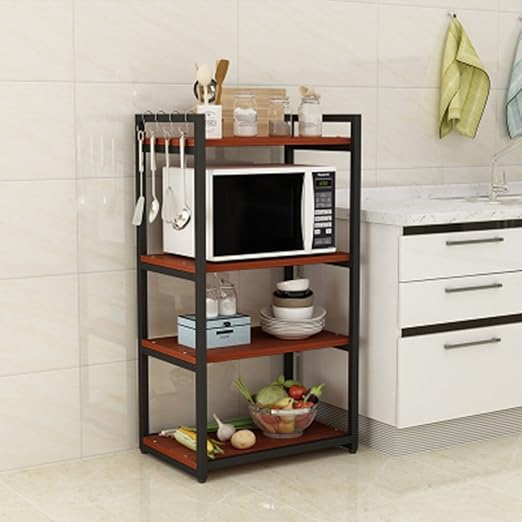 WENZHE - Estante de esquina para cocina, estante de suelo para ...