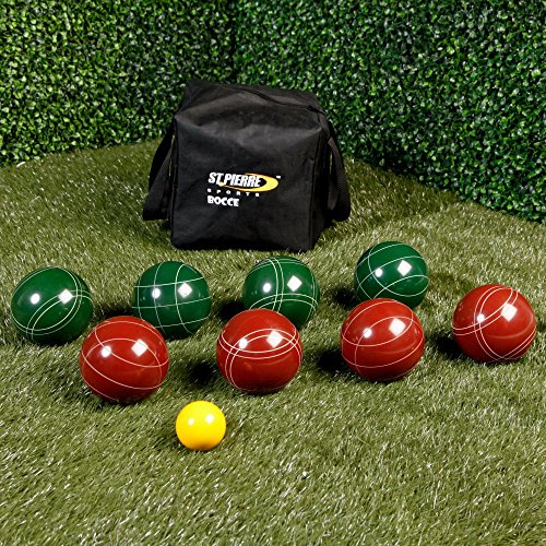 St. Pierre Official Tournament 107mm Bocce Set