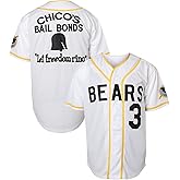 MESOSPERO Bad News Bears Tanner Boyle 3 Kelly Leak Movie 1976 Chico's Bail Bonds Baseball Jersey for Men