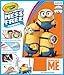 Crayola Color Wonder Despicable Me Coloring Pages, Mess Free Coloring, Gift for Kids, Age 3, 4, 5, 6, Model Number: 75-2499