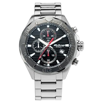 Octane Chronograph Black Dial Mens Watch-90087KM02