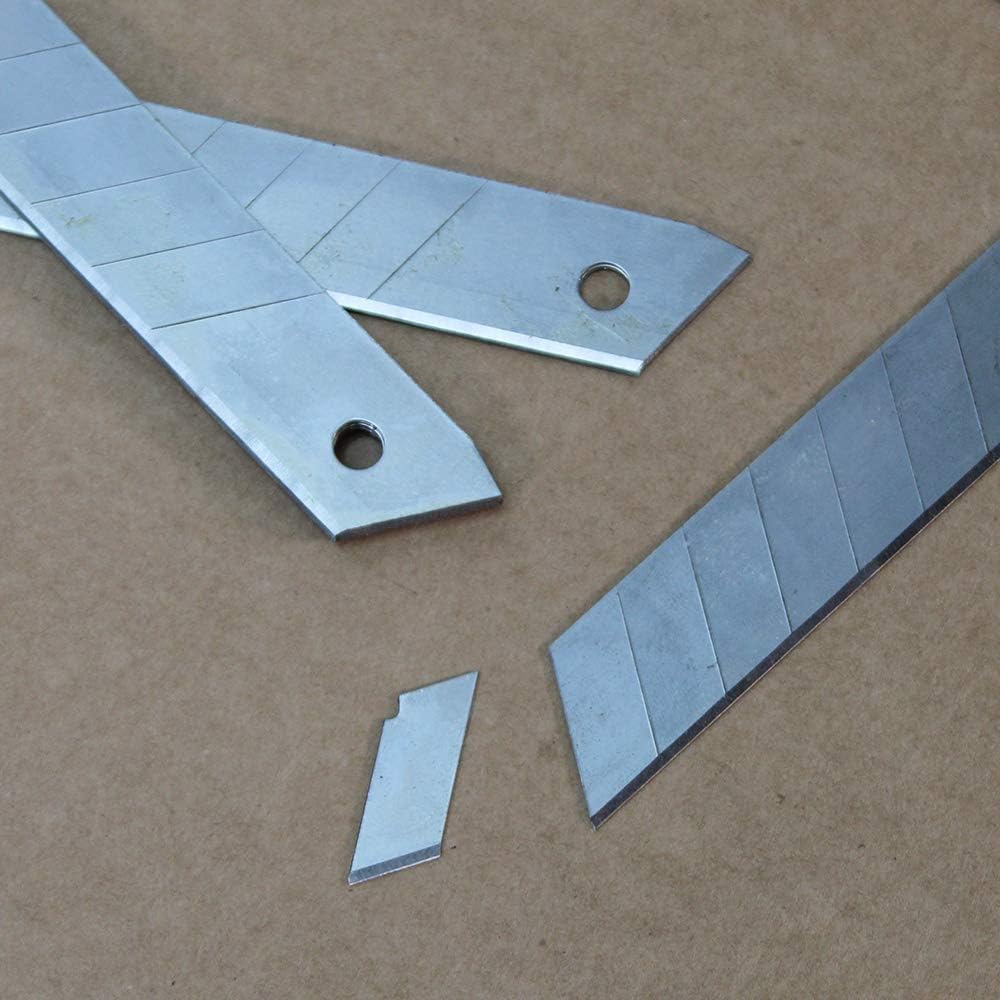 Faithfull TKBS18 Snap Off Knife Blade 18mm, Grey - Image 4