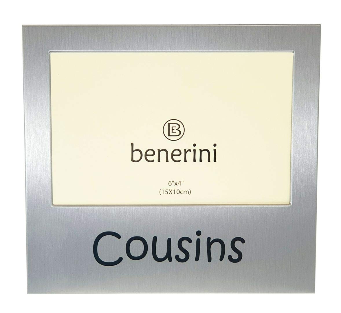 Cousins - Photo Picture Frame Gift - Will take a photo of 6 x 4 Inches (15 x 10 cm)