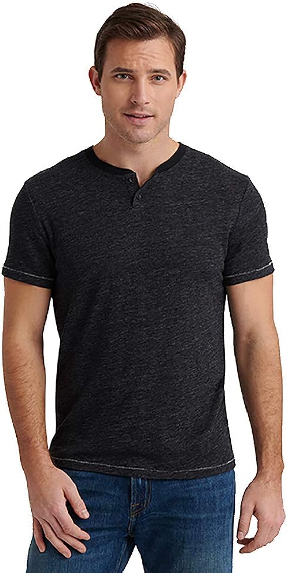 Lucky Brand Mens Linen Henley Shirt: Amazon.ca: Clothing & Accessories