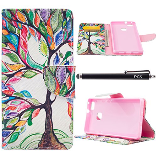 Huawei p9 lite case, huawei p9 lite case wallet, iyck p…