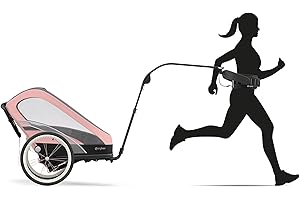 CYBEX Zeno Multisport Baby Trailer Pull Running Kit