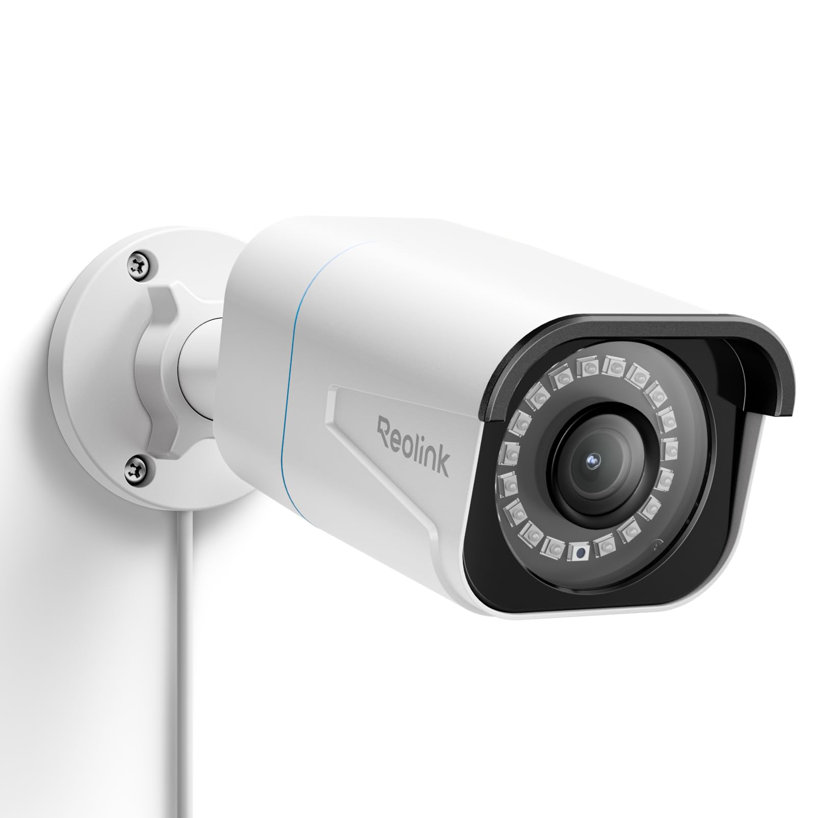 Reolink 4K PoE CCTV Security Camera with Smart Human/Vehicle Detection, IR Night Vision, IP66 Weatherproof Supports Audio Recording, microSD Card Slot, Time Lapse, RLC-810A