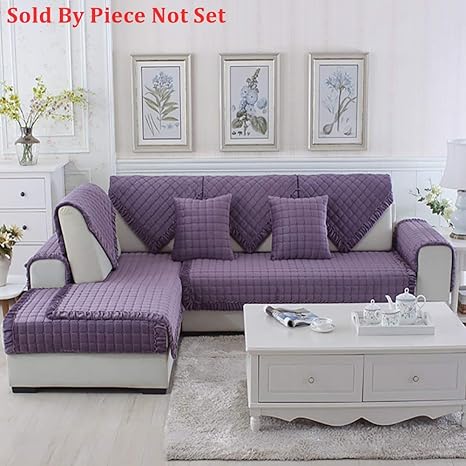 lovecover Schnittsofa werfen abdeckung pad Sofaüberwurf Für haustier hund Ganze saison Plüsch Sofabezug U L-form Anti-rutsch 