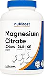 Nutricost Magnesium Citrate 420mg, 240 Veggie