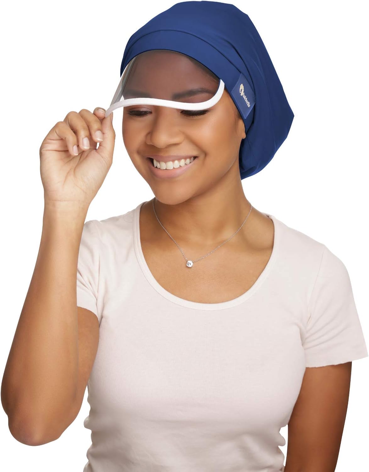 Hairbrella Women’s Rain Hat, Waterproof, Sun Protection, Satin-Lined, Packable