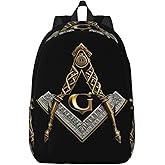 FYCFSLMY Master Mason Masonic Backpack with Adjustable Straps, Suitable for Travel Picnics Activities