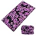 Wide Headbands Headwear Sport Sweatband for Men and Women,Workout,Yoga,12-in-1 12PCS/9PCS/6PCS Multifunction Magic Scarf