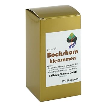 BOCKSHORNKLEESAMEN Kapseln 120 St Kapseln
