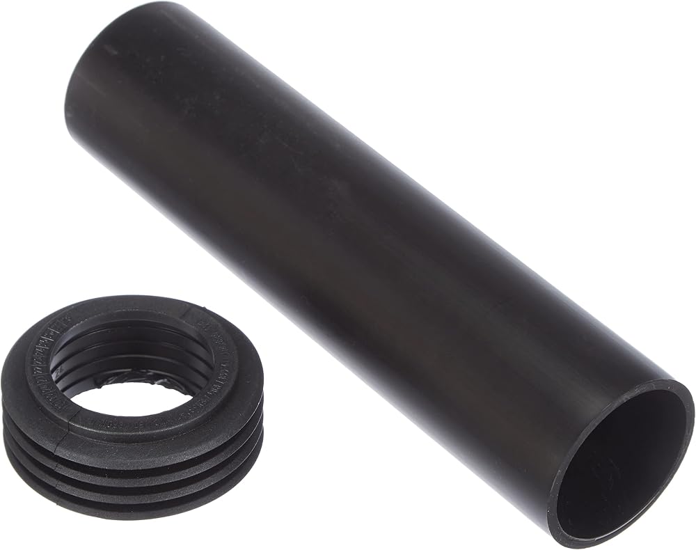 Geberit 152.434.16.1 Black HDPE Inlet Nut 45mm Hex Head Right Hand Coarse