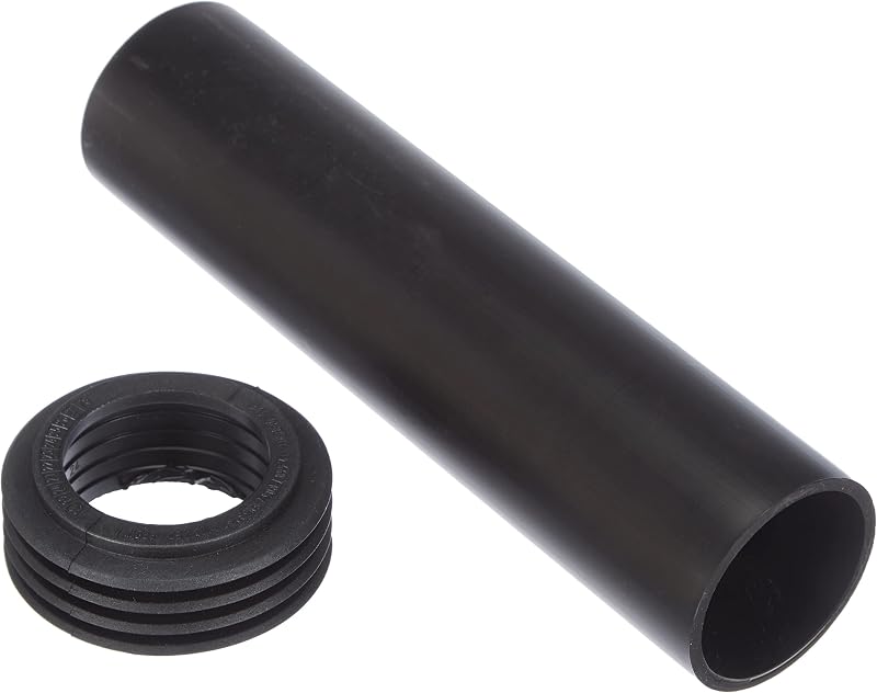 Geberit 152.434.16.1 Black HDPE Inlet Nut 45mm Hex Head Right Hand Coarse