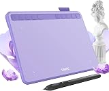 Ugee 6.5x4 Inch Drawing Tablet with Battery-Free Stylus 8192 Pressure