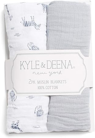 kyle & deena muslin blanket