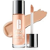 Clinique Beyond Perfecting Lightweight Liquid Foundation + Concealer For Dry Combination to Oily Skin Types | Full Coverage + Natural Matte Finish, Cream Chamois, 1 Fl Oz