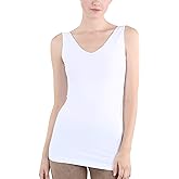 NIKIBIKI Women Seamless Reversible Classic Tank Top, Made in U.S.A, One Size