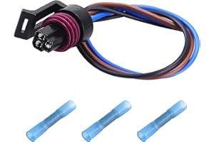 I Little Bamboo 904222 ICP EBP Connector Harness Pigtail, 5C3Z12224A Injection Control Pressure Sensor Wiring Connector Compatible with Ford F250 F350 F450 F550 Super Duty 6.0L 7.3L Diesel Powerstroke