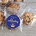 Royal Blue Little Prince Thank You stickers, Gold Glitter Boy Baby Shower or Birthday Party Crown Sticker Labels, 2 Inch Round, 40-Pack