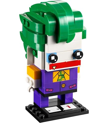 Amazon.com: LEGO BrickHeadz The Joker 41588 Building Kit : Toys