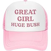 Funny Trucker Hats for Women Hot Pink Funny Gag Baseball Cap for Girls Women Men Hat