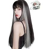 MGRANDE wig premium line 【 active top stylist produce 】 6 items set inner color line women's original wig semi-long small face effect（inner grayLSt DY03A）