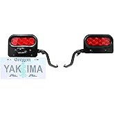 Yakima EXO LitKit Taillight System, License Plate &amp; Tail Light Accessory | Compatible with SwingBase Hitch System for Added Rear Visibility, Registration Display and Safer Road Travel with Cargo